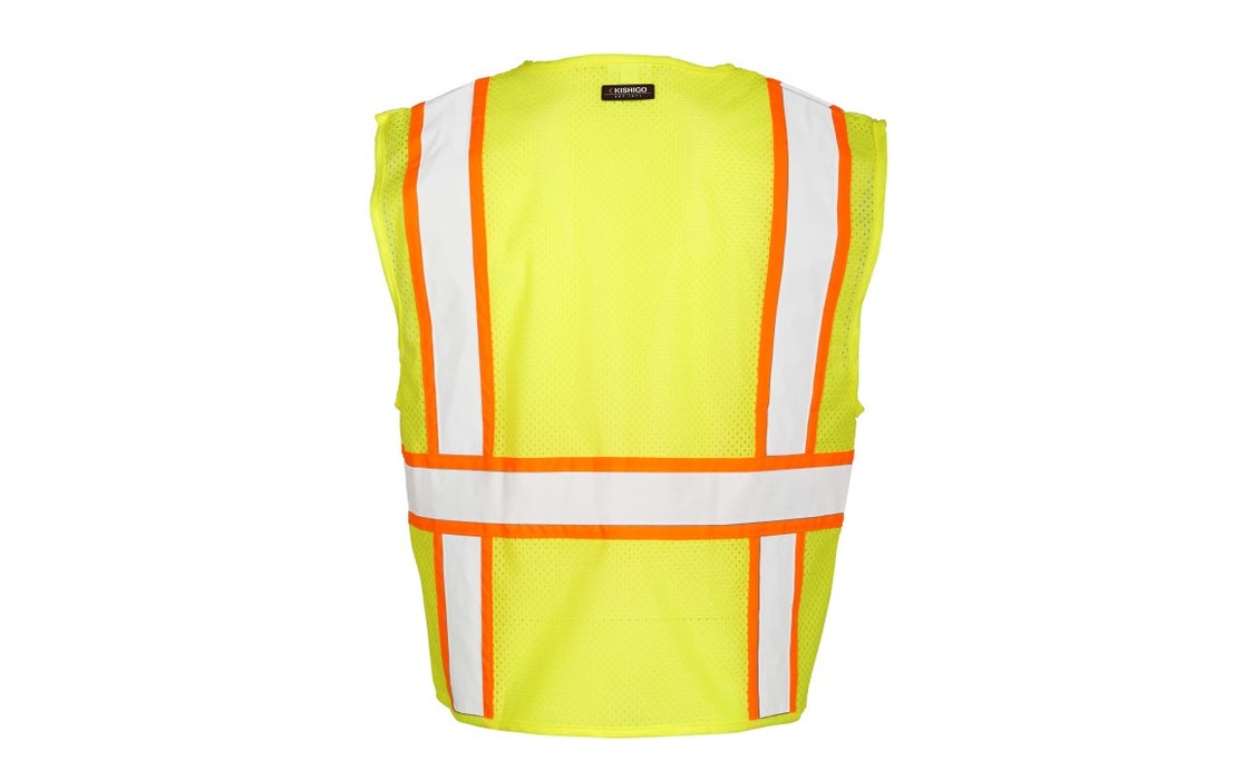 Kishigo 1163 Class II Safety Vest Lime