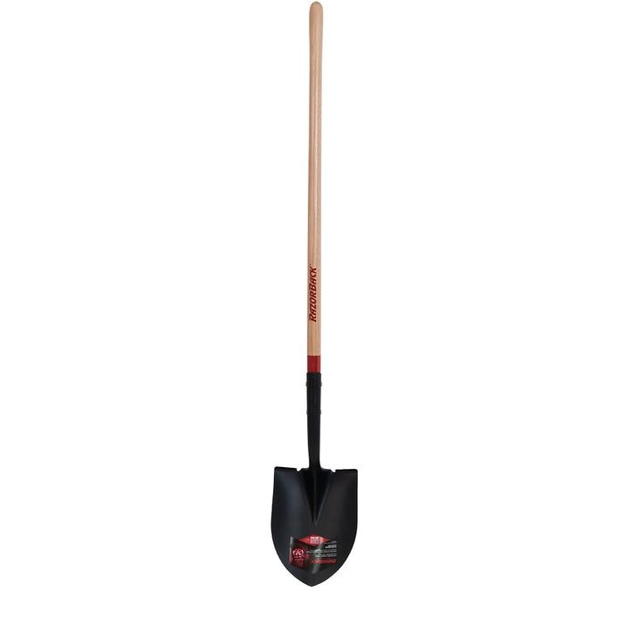 Razorback Round Shovel with Wood Handle-45520