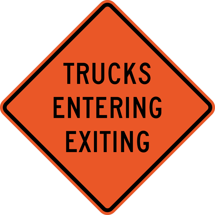 C44(CA) TRUCKS ENTERING EXITING