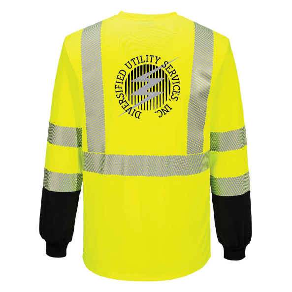 S197 DUSI Hi-Vis Long Sleeve Class III Segmented Tape