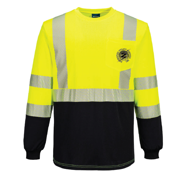 S197 DUSI Hi-Vis Long Sleeve Class III Segmented Tape