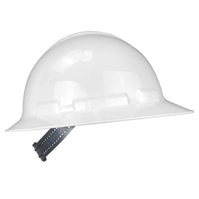 QHR4-White Full Brim Hard Hat