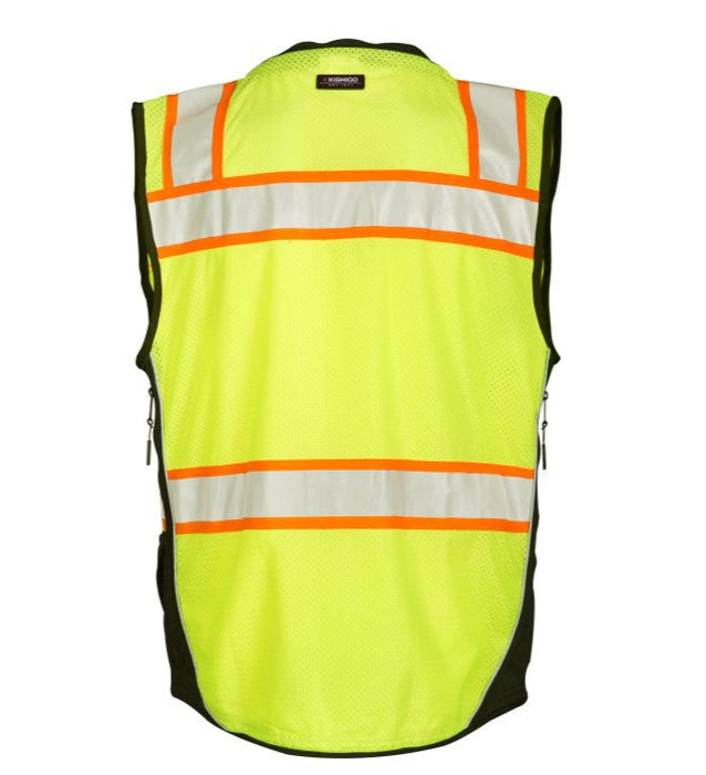 S5002 Surveyor Vest Class II Lime