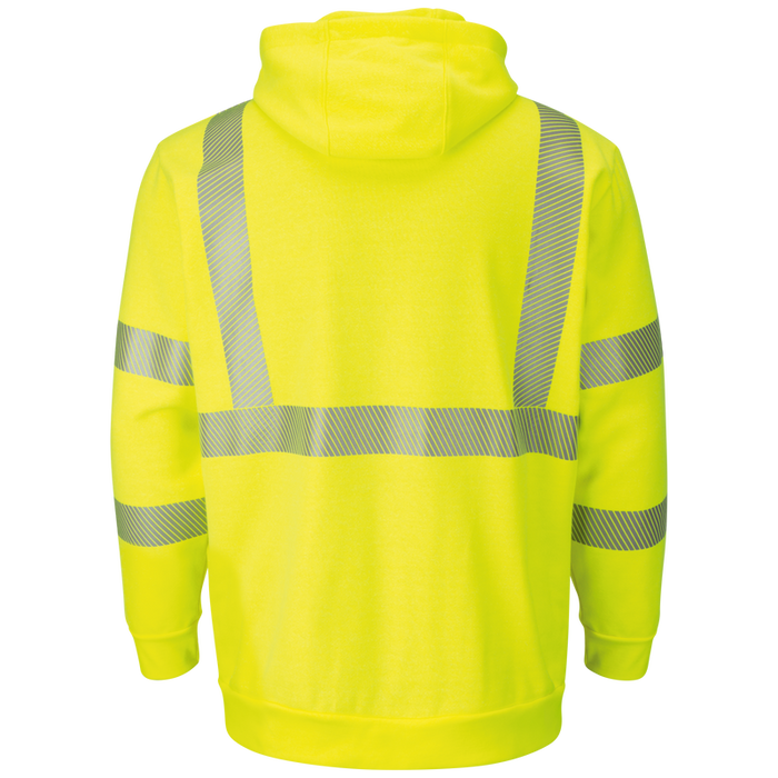 Men's Fleece FR Hi-Visibility Pullover Hooded Sweatshirt