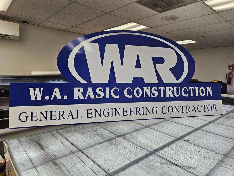 WA Rasic Custom Sign